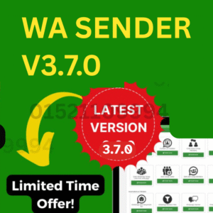 WaSender 3.7.0 – Best Bulk WhatsApp Sender, Group Sender & Auto Reply Bot with WaSender Keygen