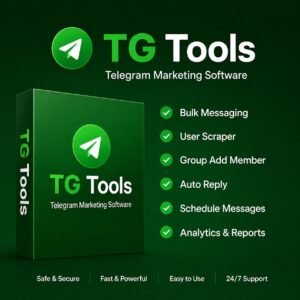 TG Tools Telegram Marketing Software