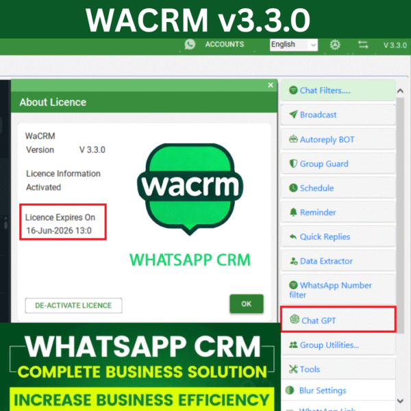 WaCRM – Multi-Account WhatsApp CRM - Image 2
