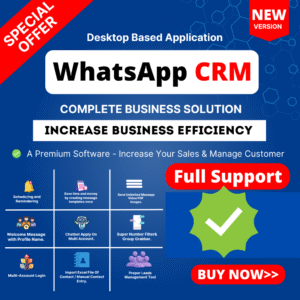 WaCRM – Multi-Account WhatsApp CRM