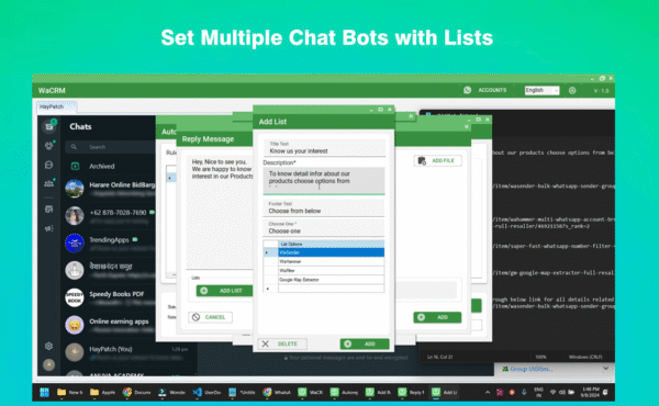 WaCRM – Multi-Account WhatsApp CRM - Image 13