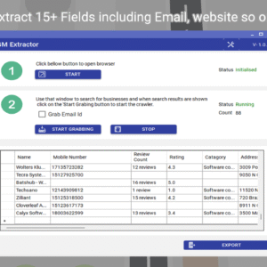 GM EXtractor-Google Map Data Extractor