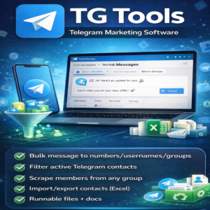 TG Tools Telegram Marketing Software