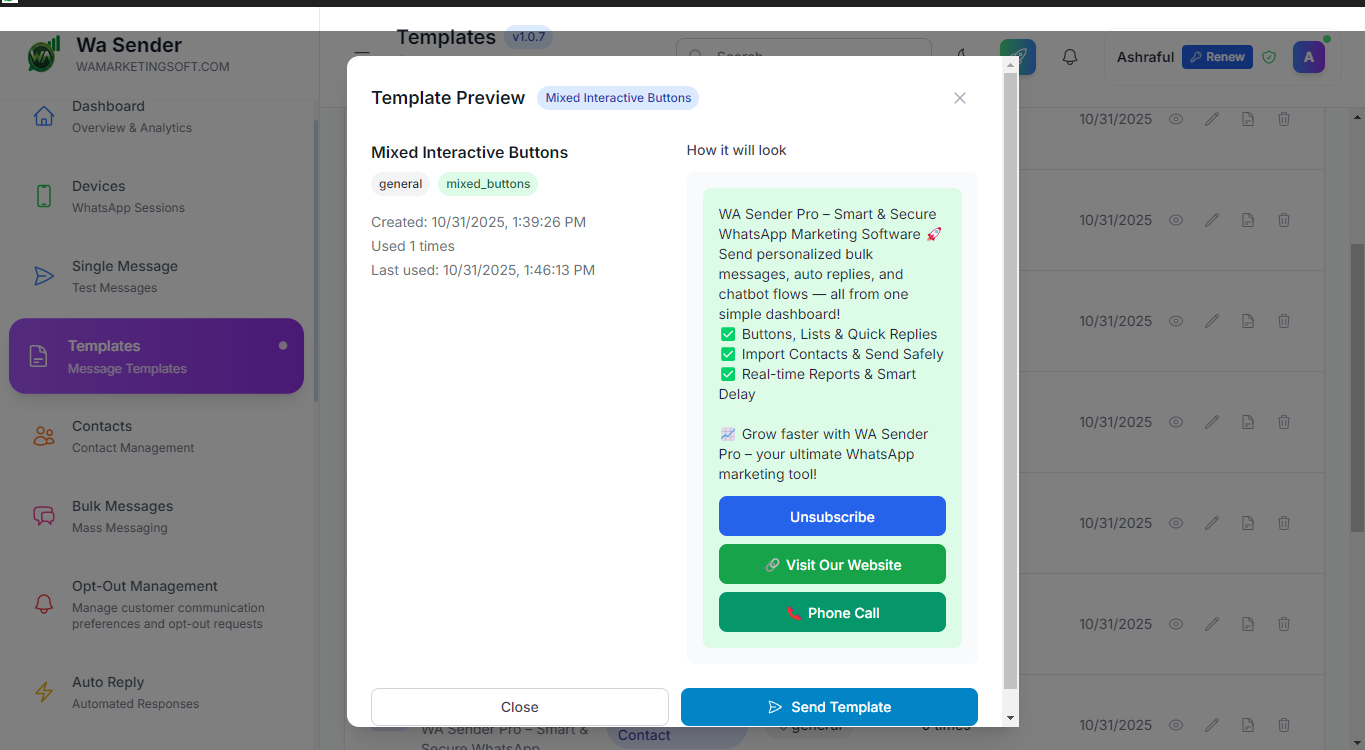 Wa Sender Pro –WhatsApp Marketing Software - Image 2