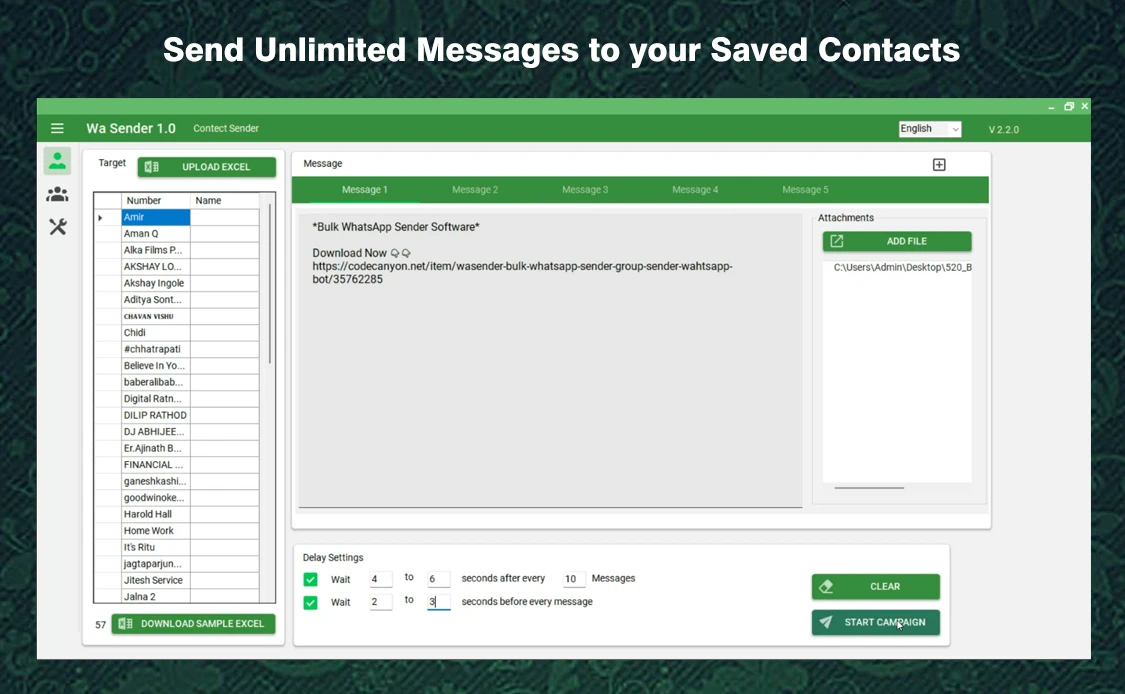 WA Sender v4.0.6 β Ultimate Bulk WhatsApp Messaging & Marketing Software - Image 17
