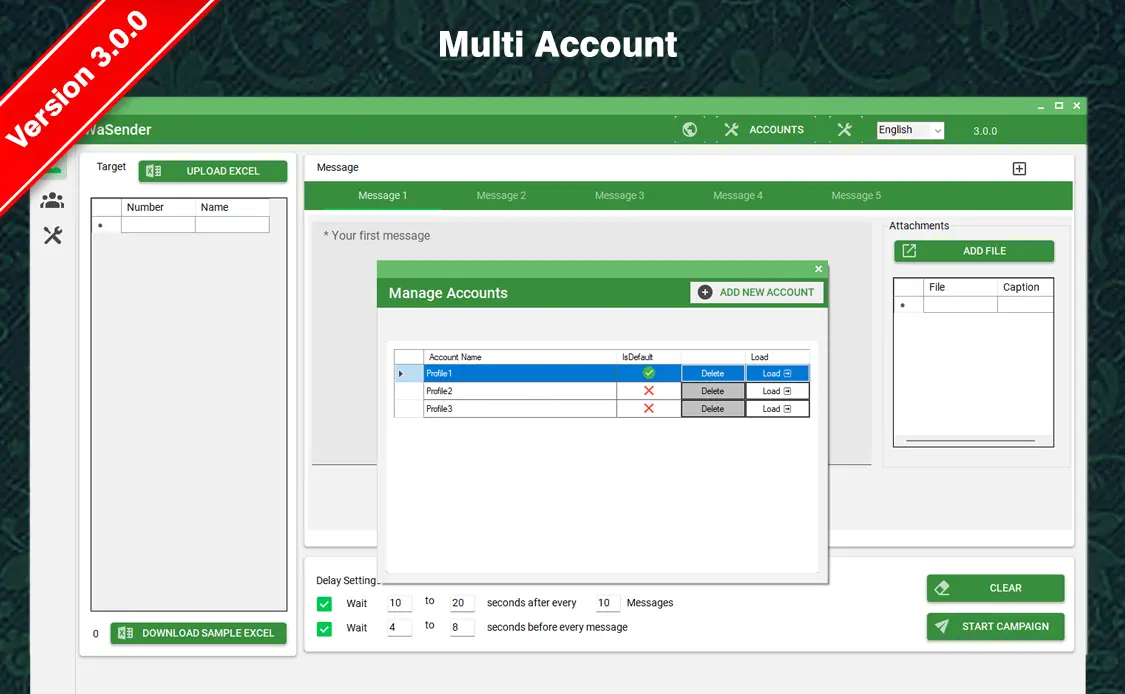 WA Sender v4.0.6 β Ultimate Bulk WhatsApp Messaging & Marketing Software - Image 2