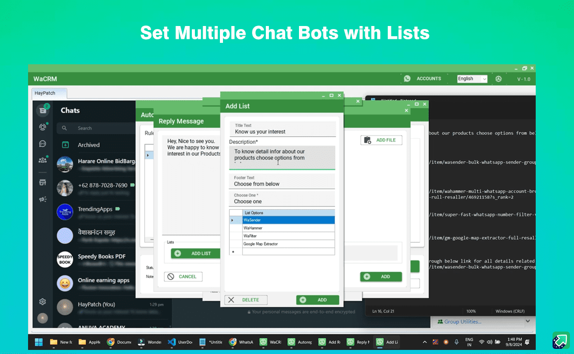 WaCRM – Multi-Account WhatsApp CRM - Image 11
