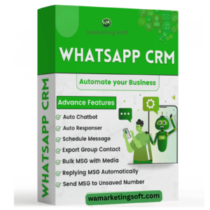 WACRM – WhatsApp CRM Software for Business Communication and Marketing Automation