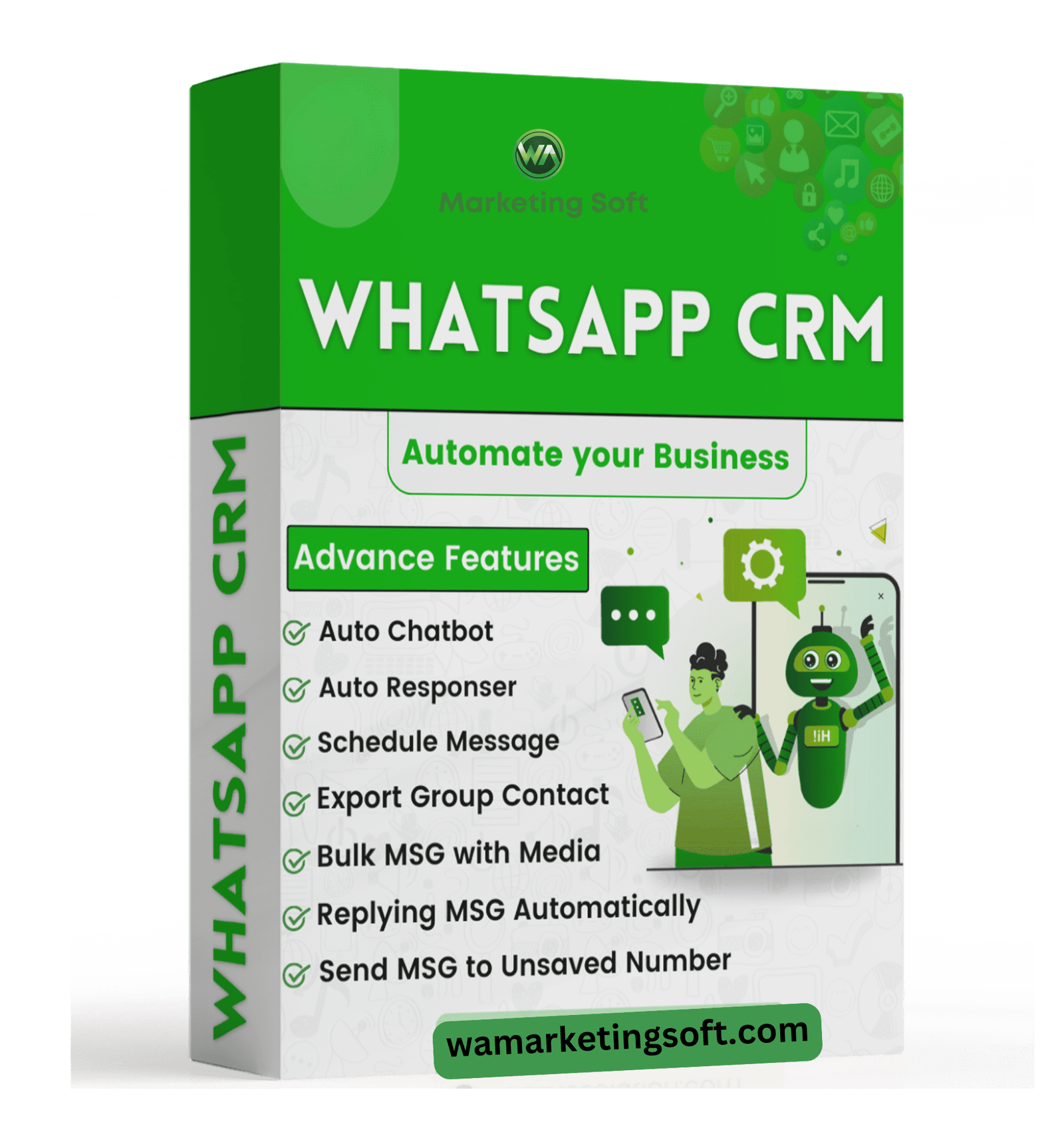 WACRM – WhatsApp CRM Software for Business Communication and Marketing Automation