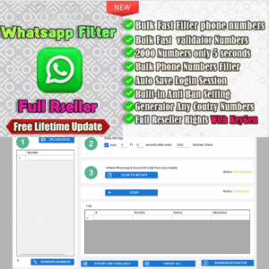 WA Number Filter Pro – Only WhatsApp Number Filter Tool