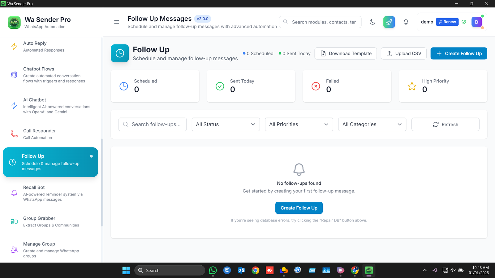 WA Sender Pro - Bulk WhatsApp Marketing Software with AI Automation - Image 5