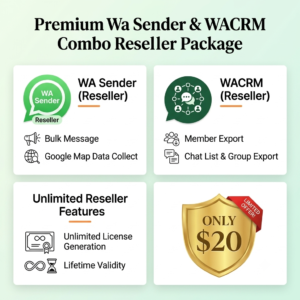WA Sender & WACRM Reseller Combo
