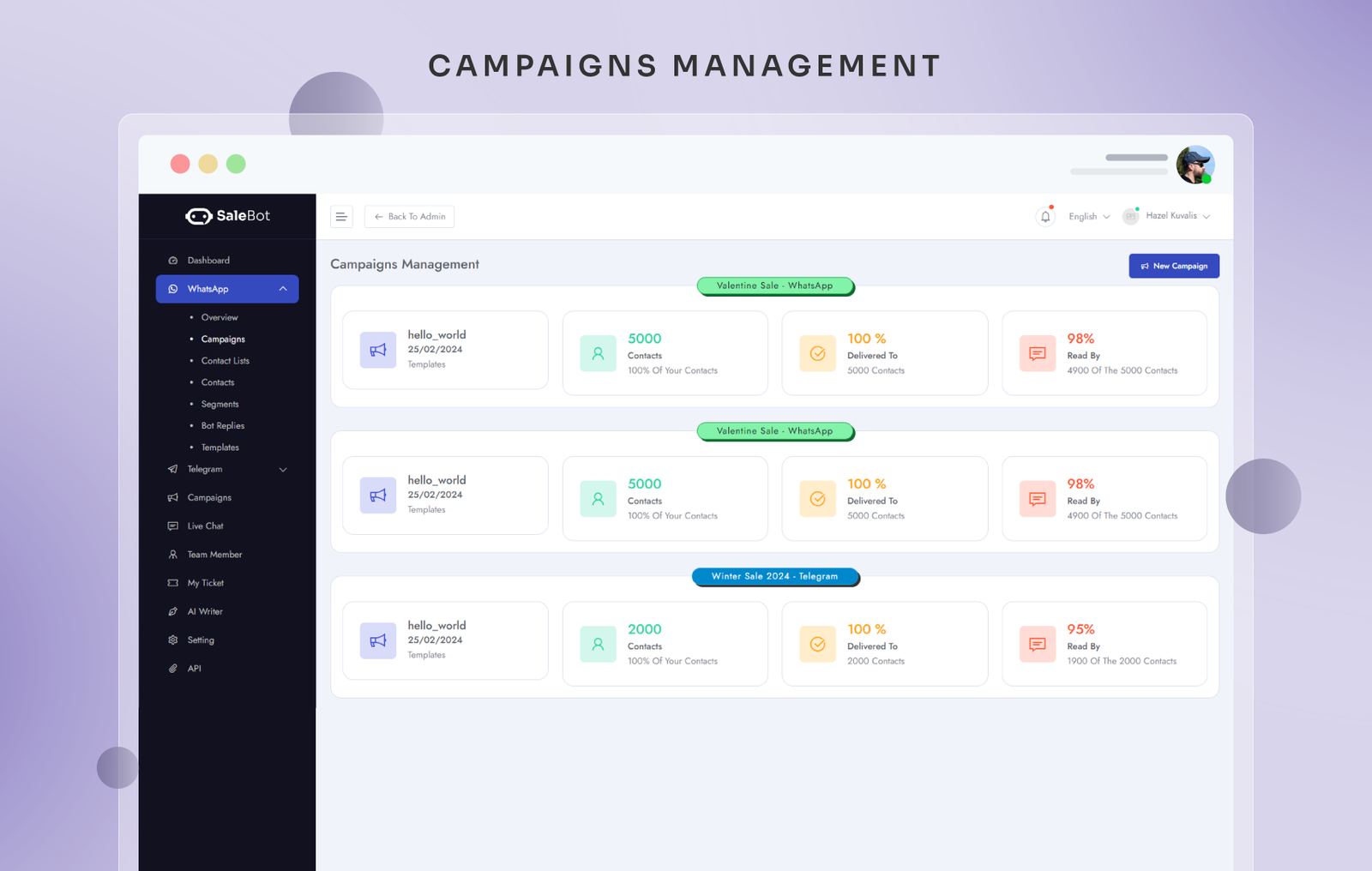 SaleBot WhatsApp Script — Complete WhatsApp Marketing SaaS with Meta Cloud API - Image 3