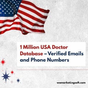1 Million USA Doctor Database – Verified Emails and Phone Numbers
