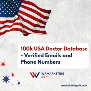 100K USA Doctor Database – Verified Emails and Phone Numbers