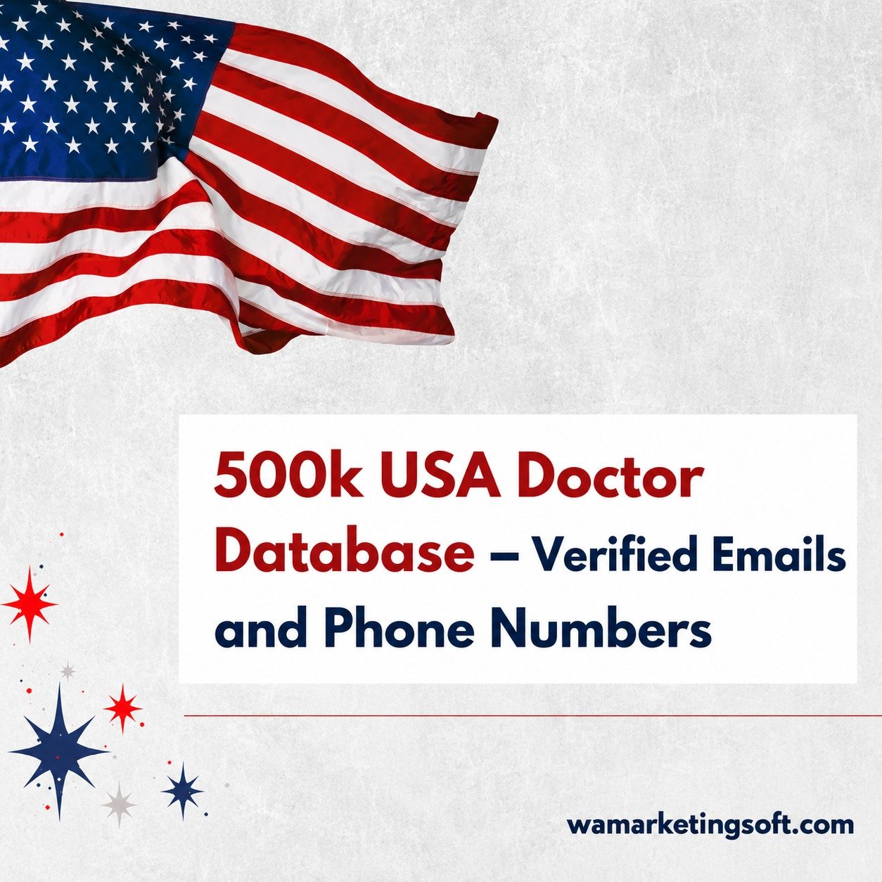 500K USA Doctor Database – Verified Emails and Phone Numbers