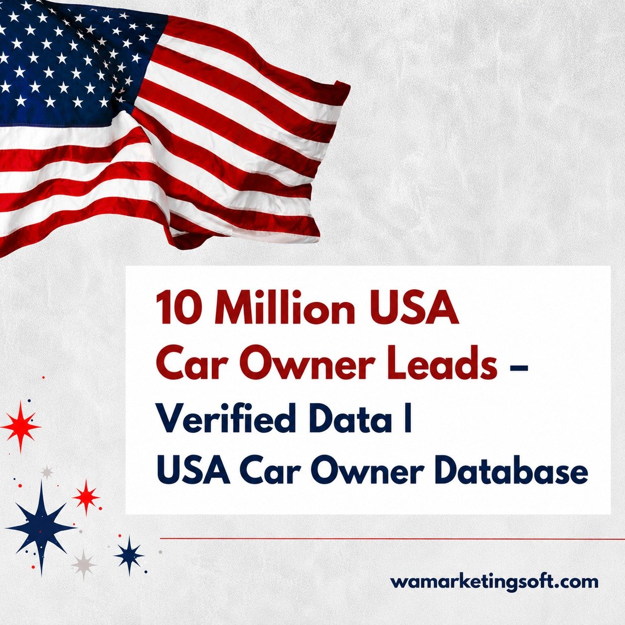 10 Million USA Car Owner Leads – Verified Data | USA Car Owner Database