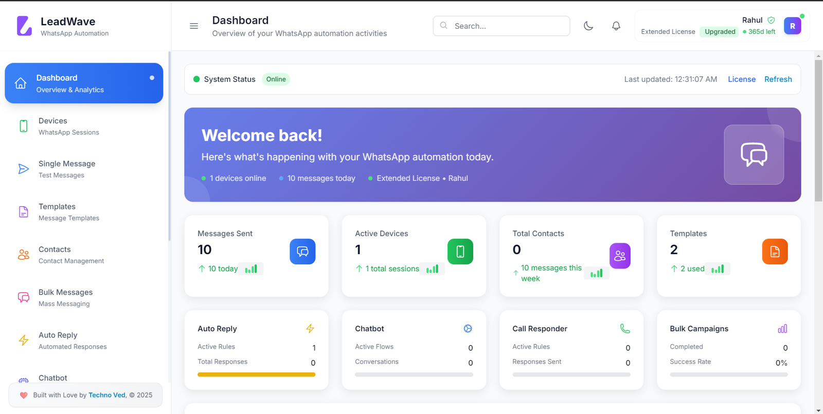 LeadWave Multi-Device WhatsApp Management