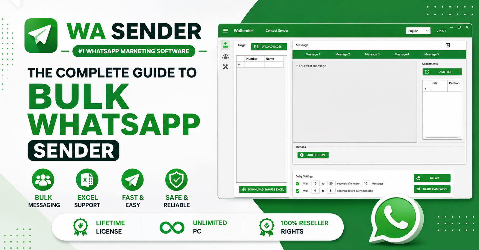 WA Sender The Complete Guide to Bulk WhatsApp Sender Software in 2026