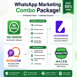 4 Combo Complete WhatsApp Marketing Suite