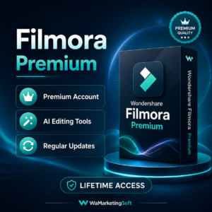 Filmora Premium Account Subscription – Best Filmora Premium Account for Video Editing