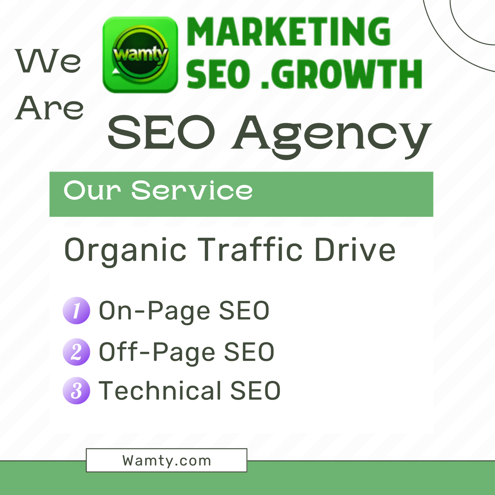 Wamty WhatsApp Marketing and SEO Agency — website SEO services